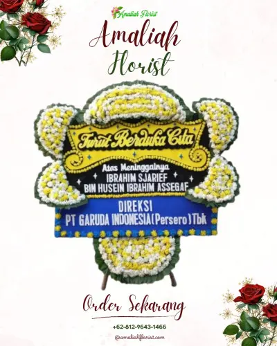 Papan Bunga Duka di Paten